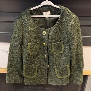 Tweed Ann Taylor blazer, size 0